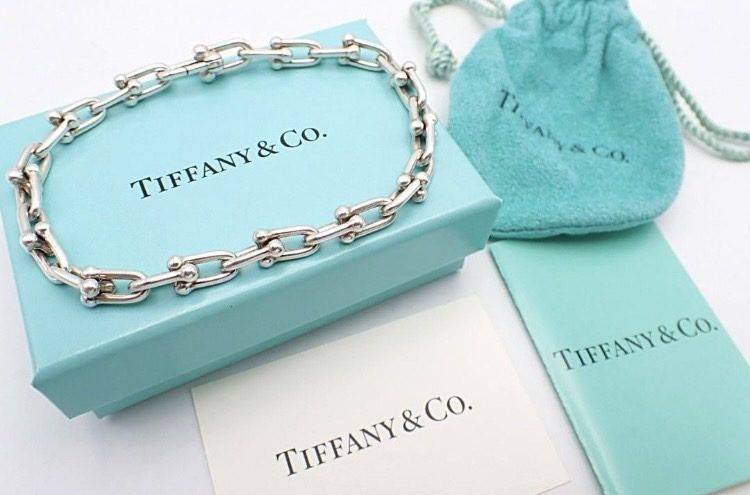 Tiffany ティファニー ハードウェア ミディアム リンク シルバー ブレスレット