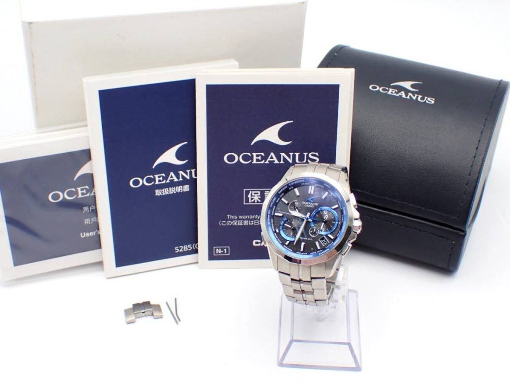 CASIO カシオ ソーラー メンズ腕時計 OCEANUS オシアナス 0CW-S5000